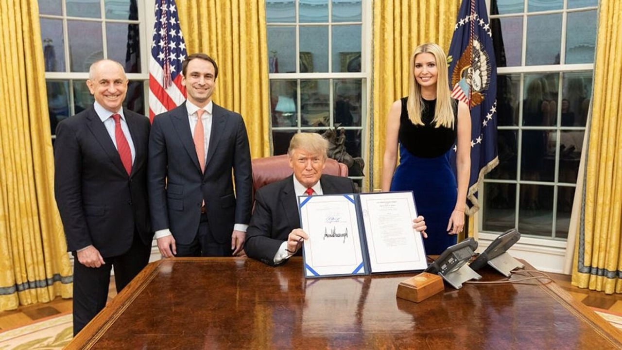 President Trump Signing the National Quantum Initiative Act